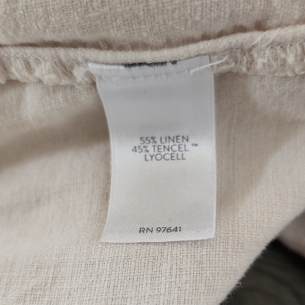 J. Jill Pure Jill Linen Blend Pants - Picture 7 of 8